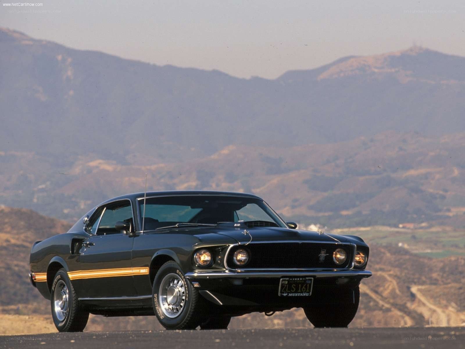 Black Ford Mustang GT