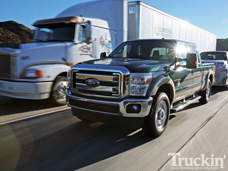 Black Ford Pickup Truck — Dynamic