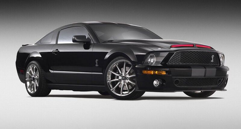 Black Ford Shelby Mustang