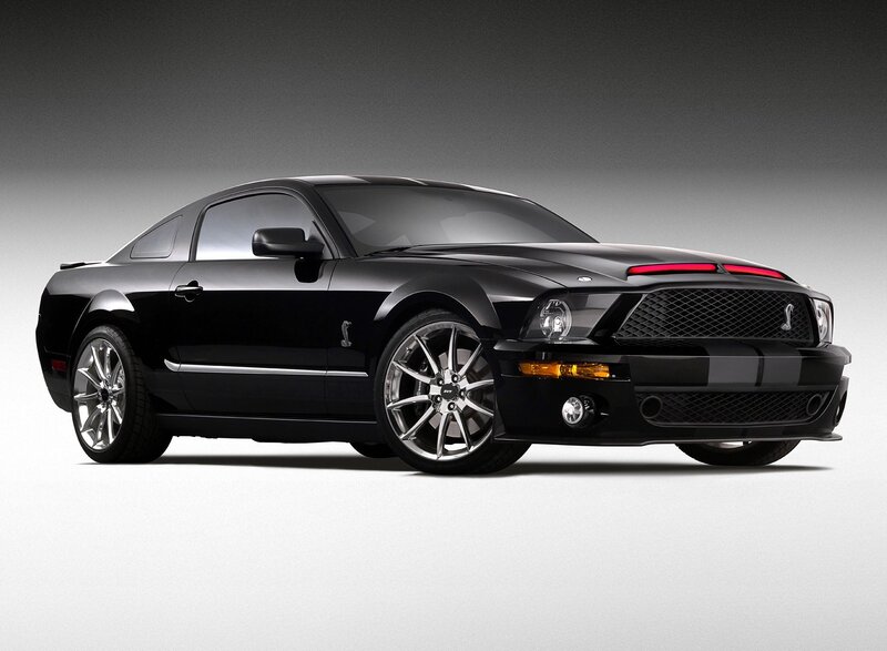 Black Ford Shelby Mustang