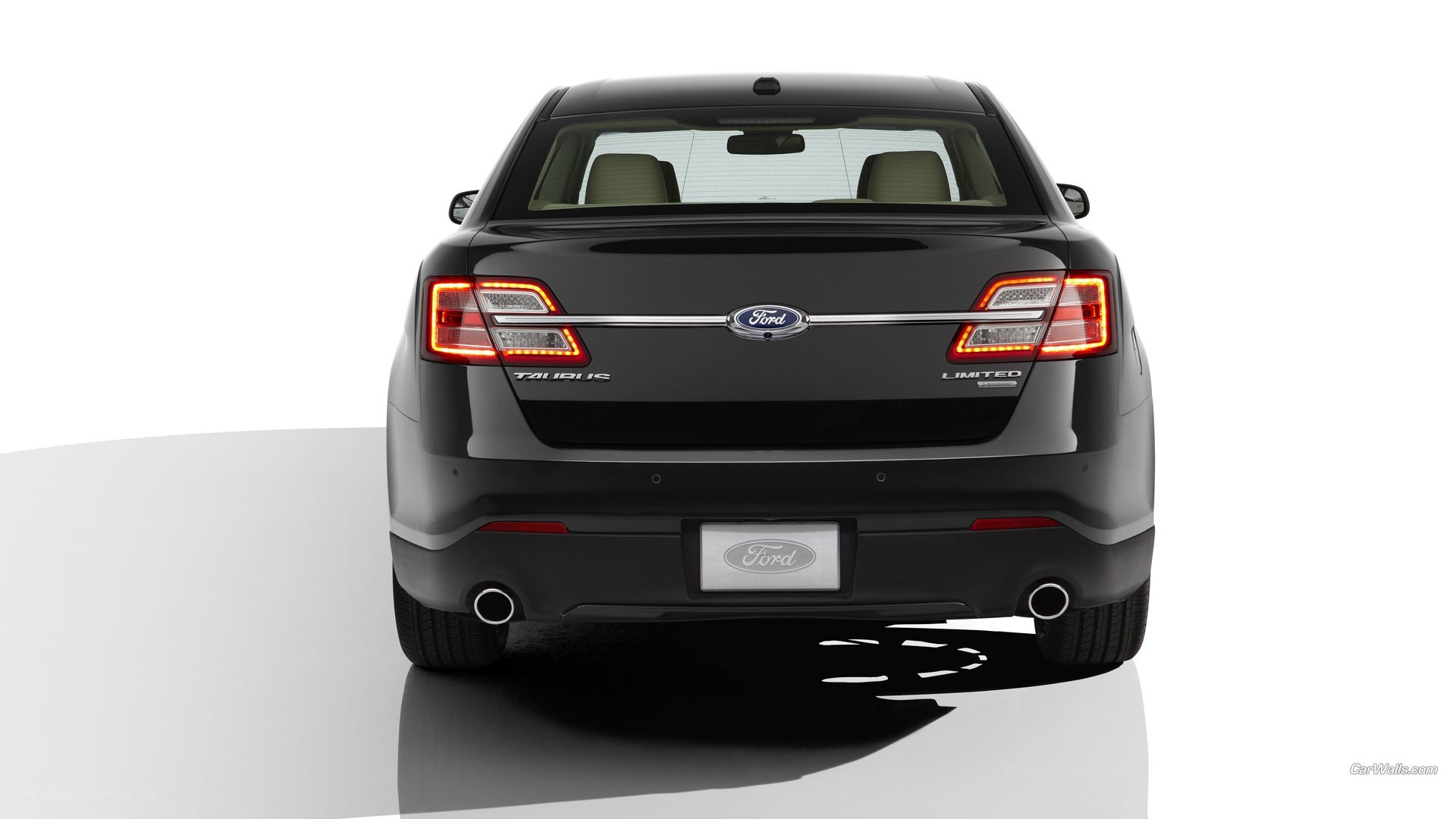 black ford taurus limited