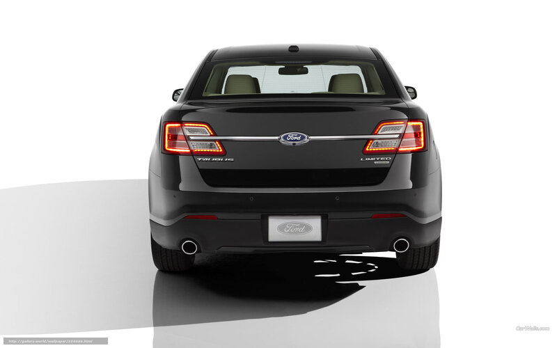 black ford taurus limited
