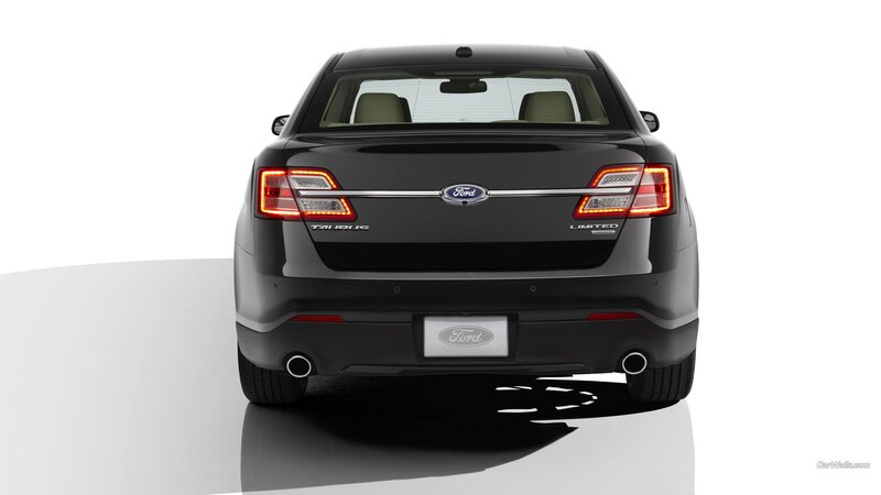 Black Ford Taurus — Neutral