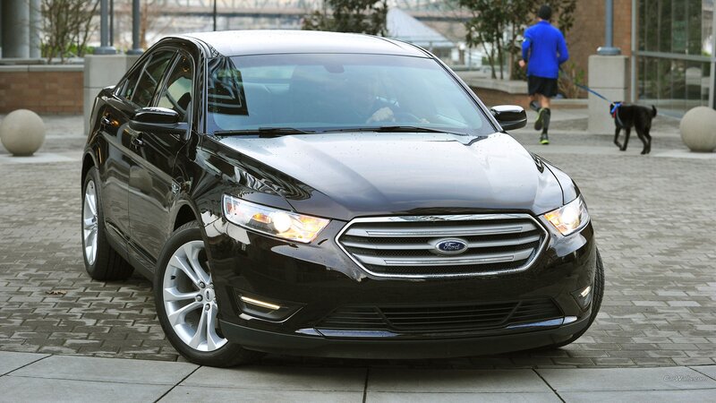 Black Ford Taurus Sedan — Calm