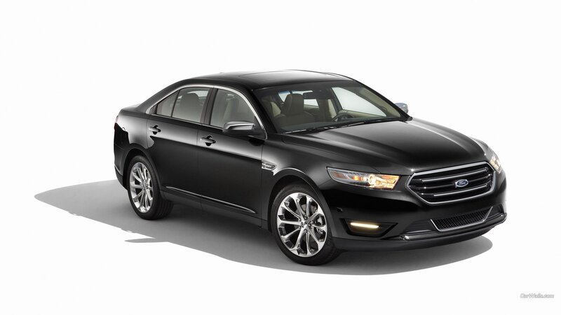 Black Ford Taurus Sedan — Neutral, Photograph