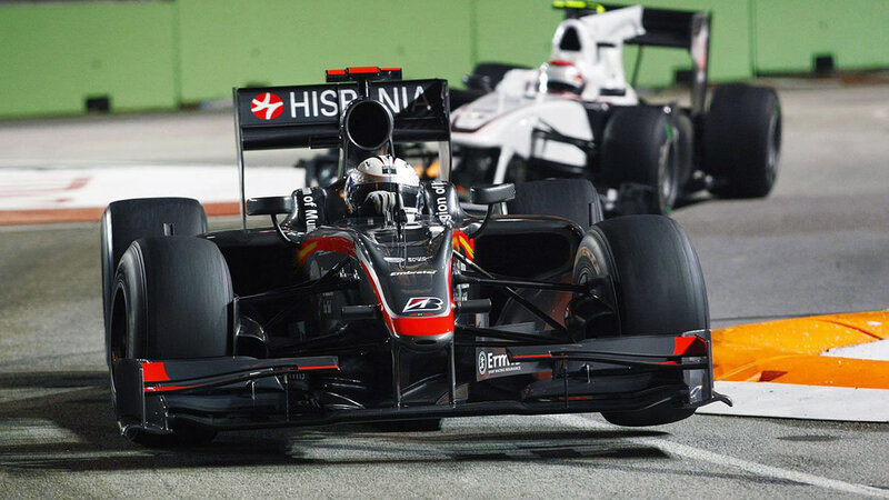 Black Formula One Car — Competitive