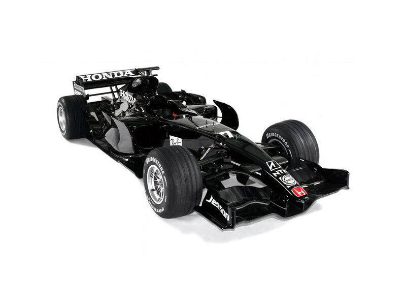 Black Formula One Car — Neutral