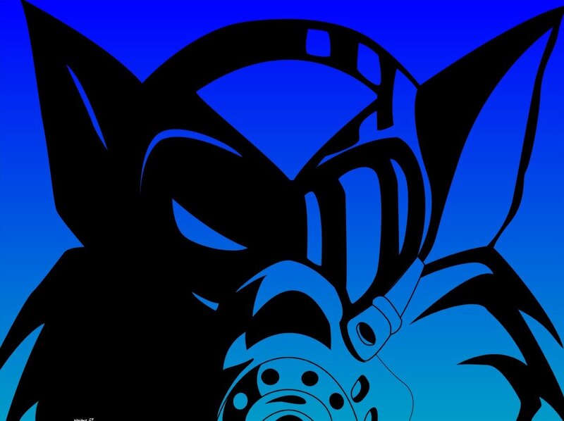 Black Fox Head