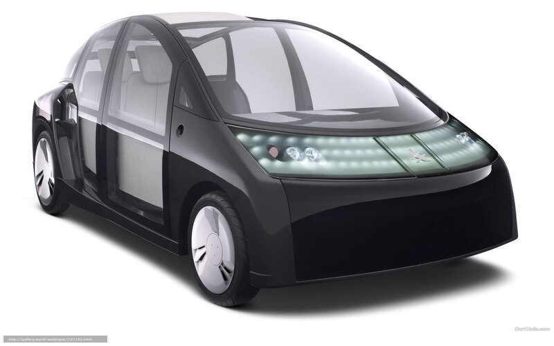 Black Futuristic Car — Neutral