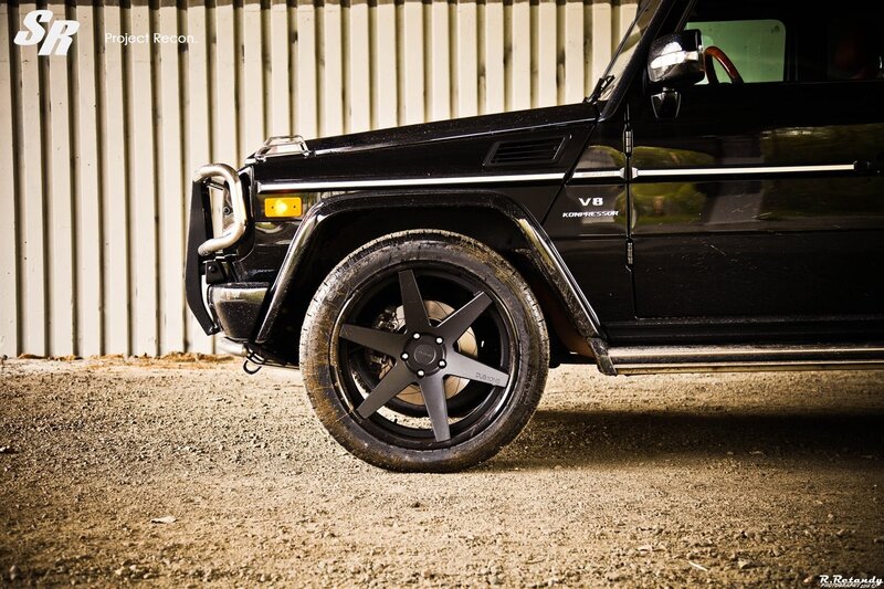 Black G-Wagon SUV — Dramatic, Photograph, Wheel