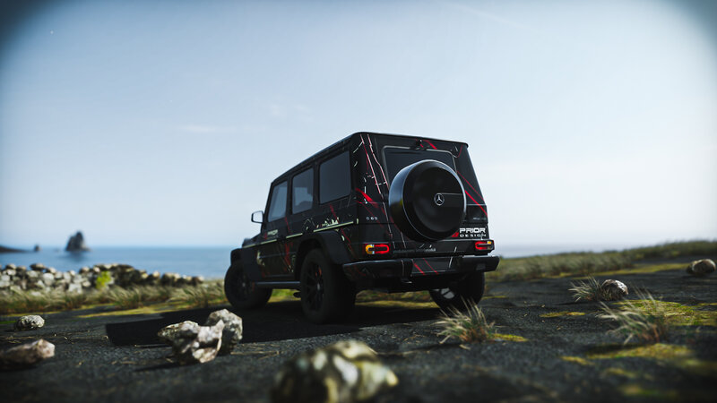Black G-wagon Suv — Serene