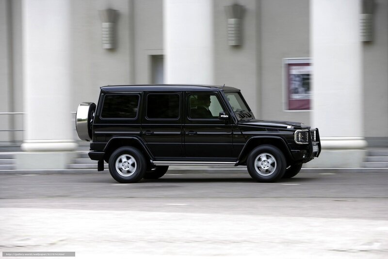 Black G-wagon Suv