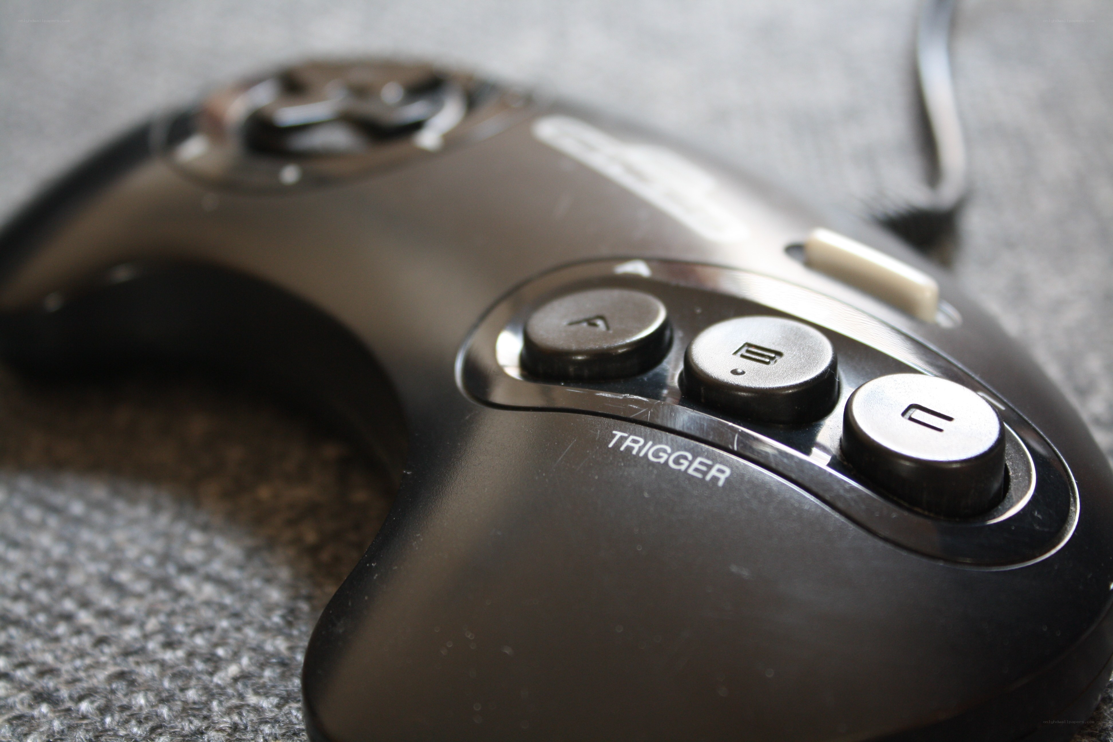 black game controller