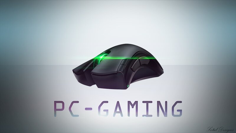 Black Gaming Mouse — Gray