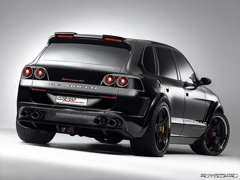 black gemballa tornado suv