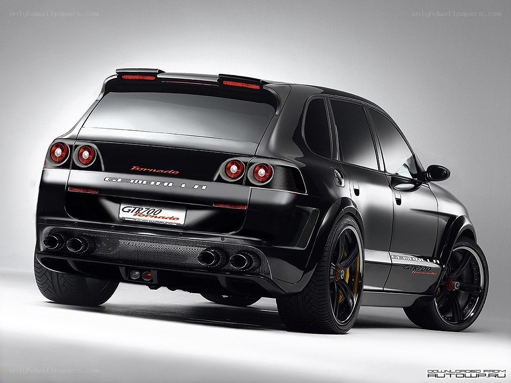 black gemballa tornado suv