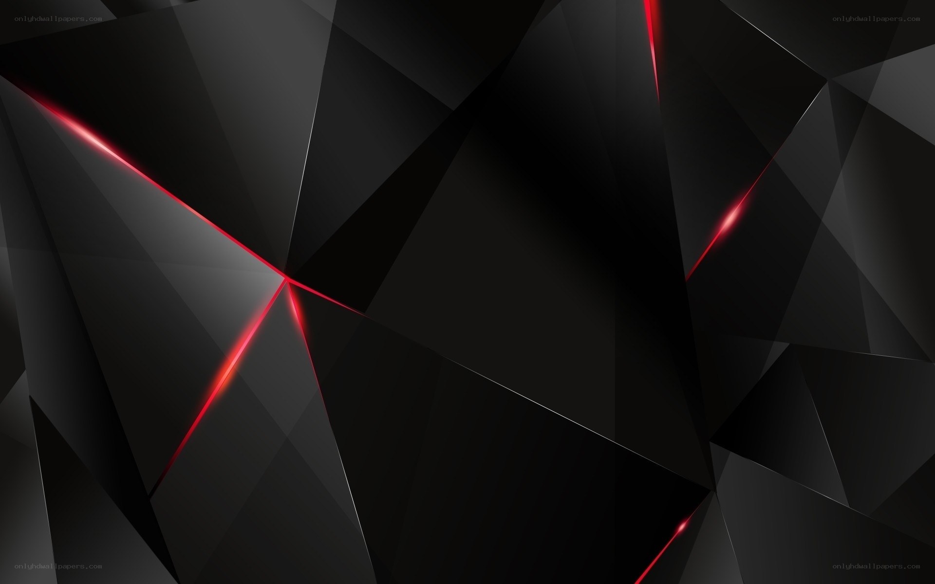 black geometric abstract design