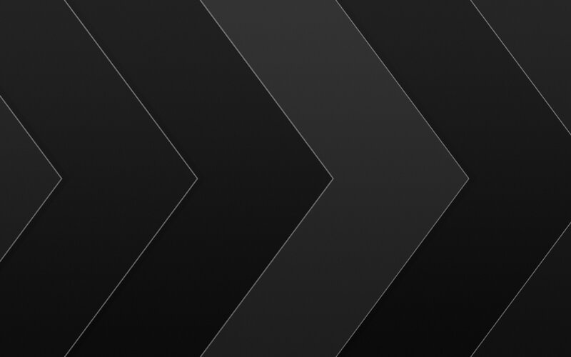 black geometric arrow pattern