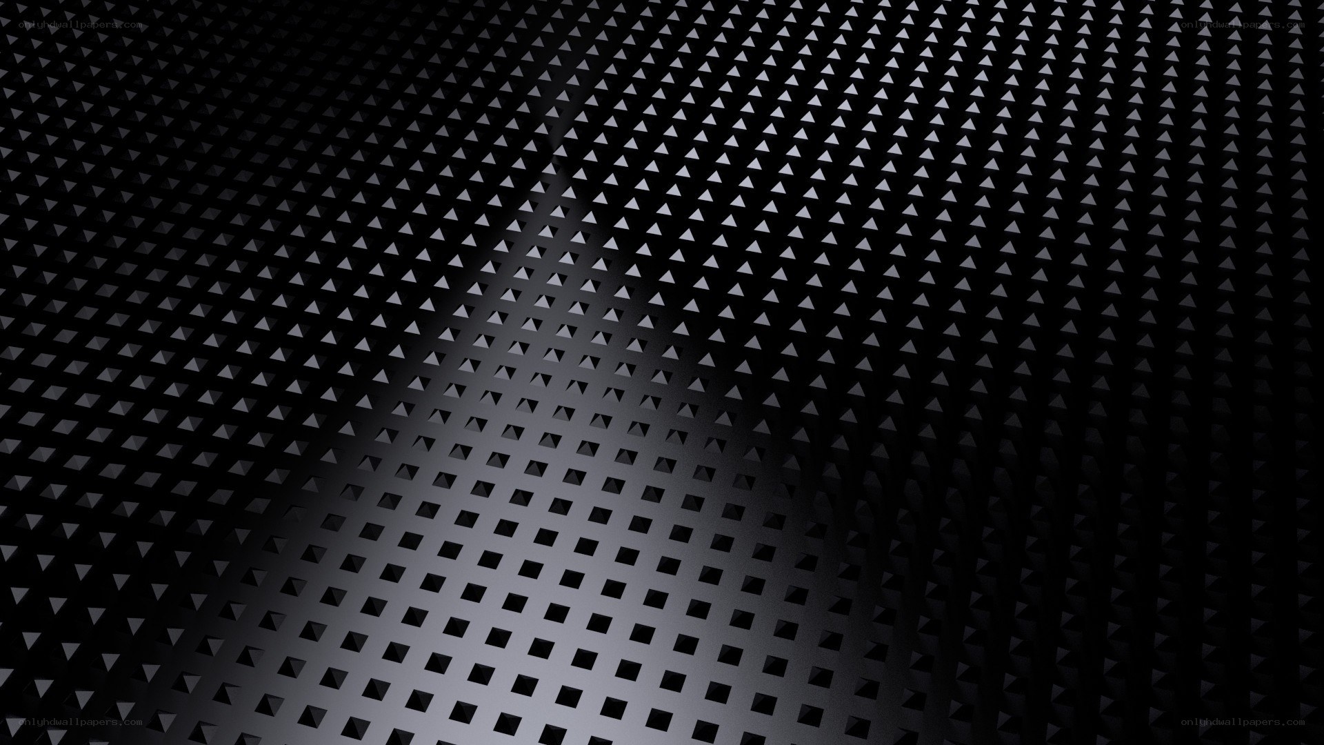 black geometric pattern