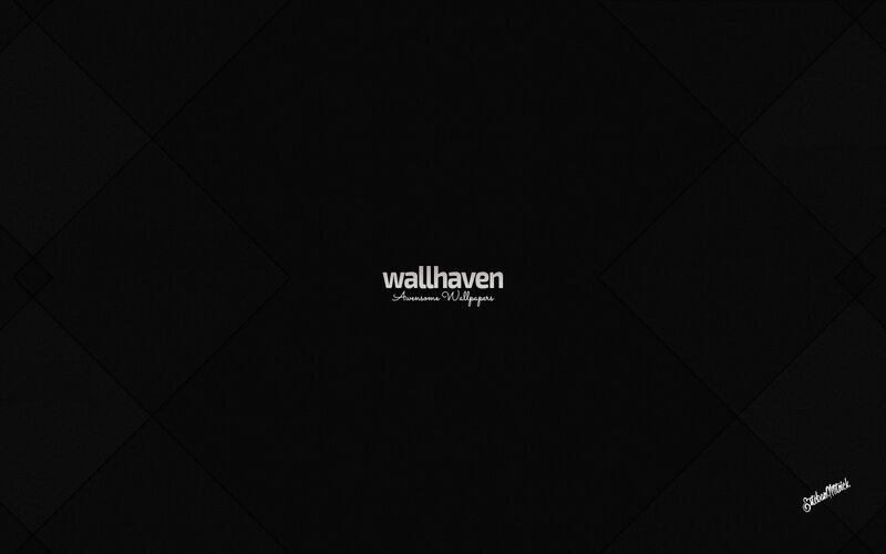 Black Geometric Pattern — Dark, Minimalist