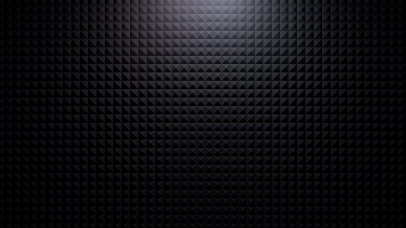 Black Geometric Pattern — Dark