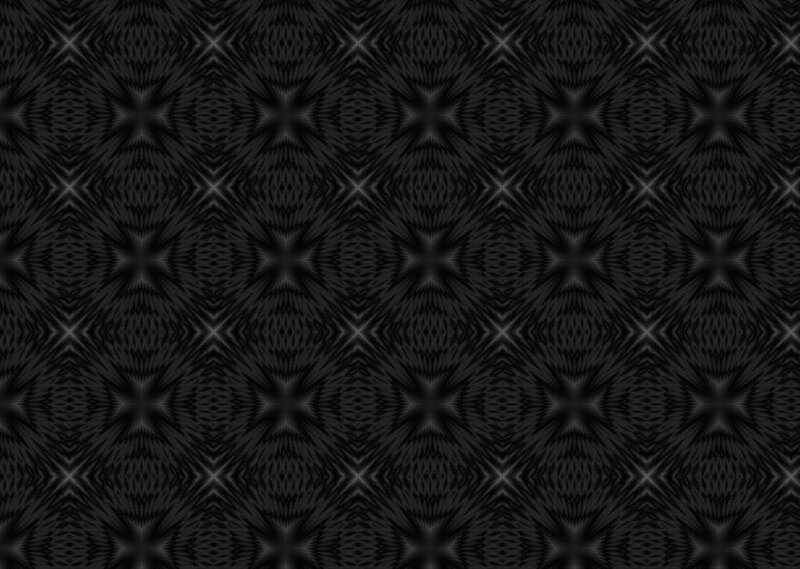 black geometric pattern
