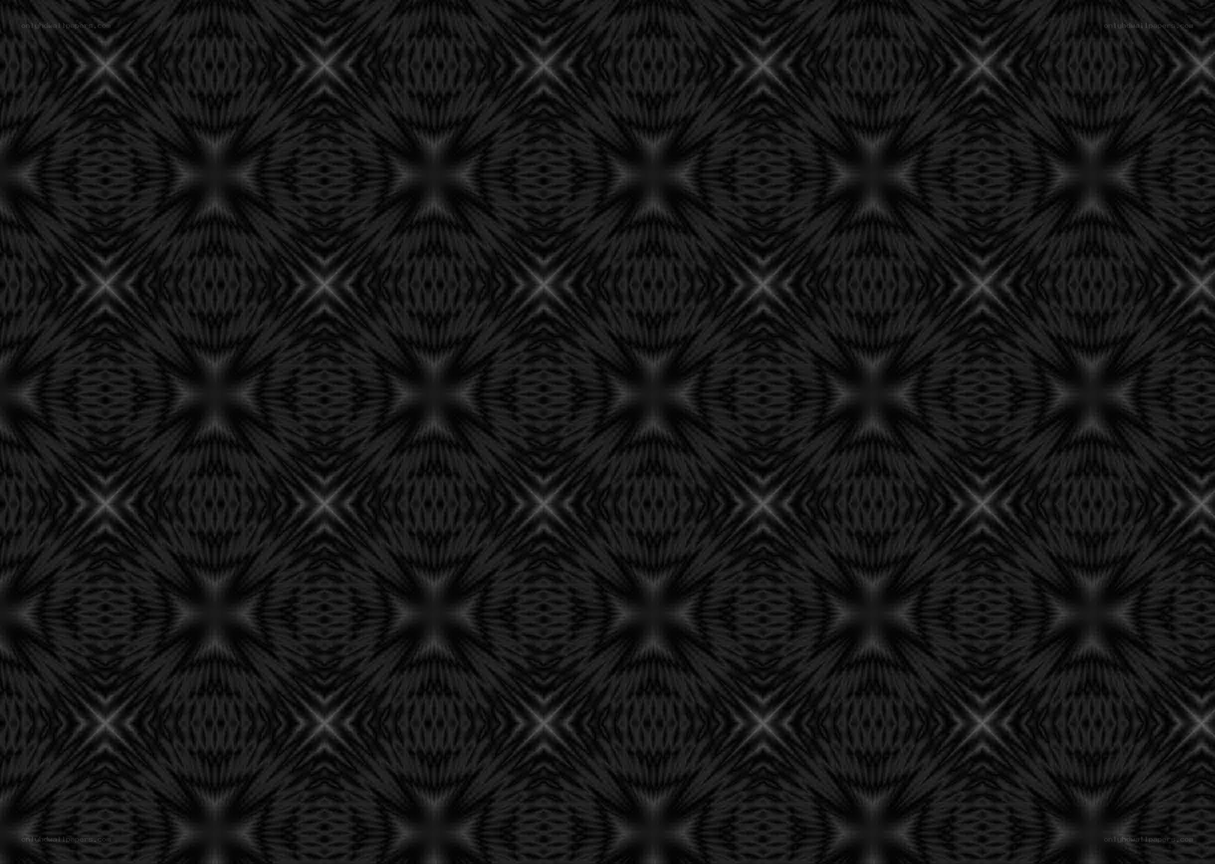 black geometric pattern
