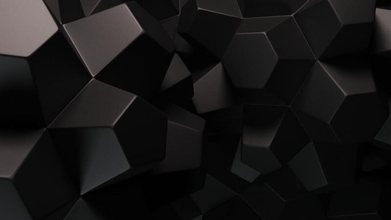 Black Geometric Shapes