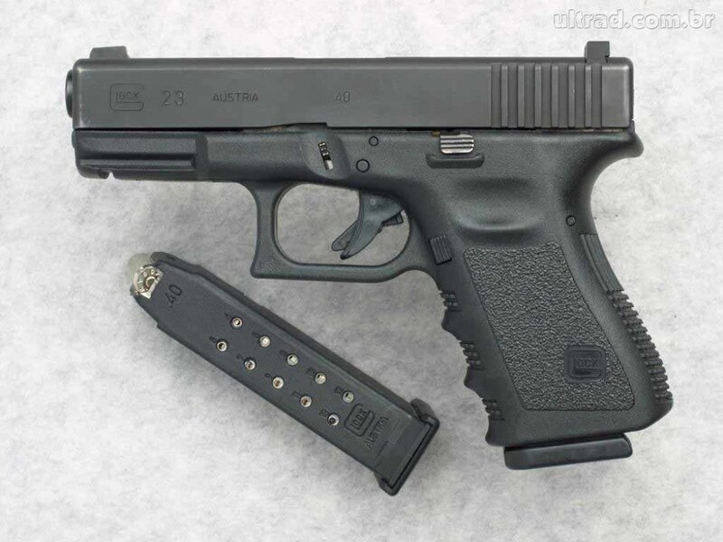 Black Glock Pistol