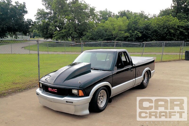 Black Gmc Pickup Truck — Calm, Afternoon