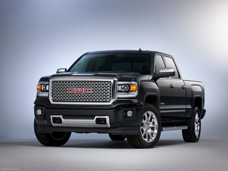Black GMC Sierra Truck — Dramatic