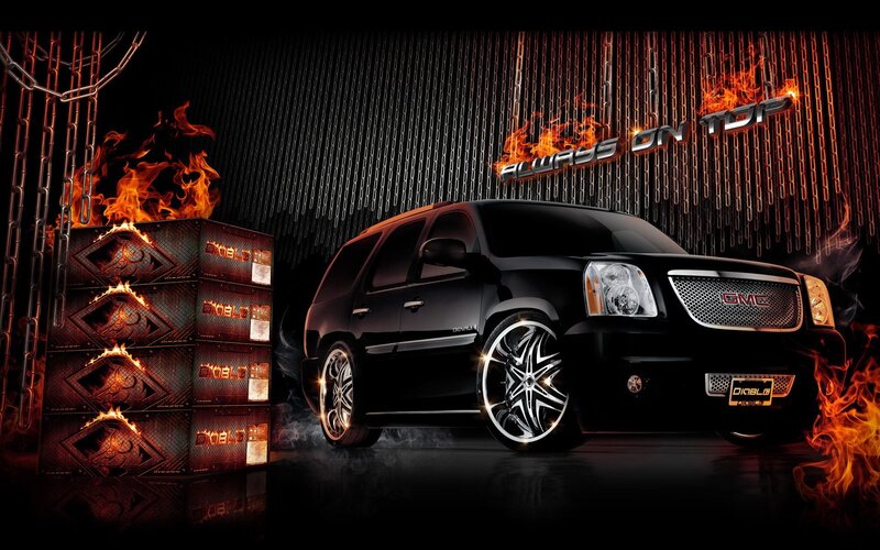 Black GMC SUV