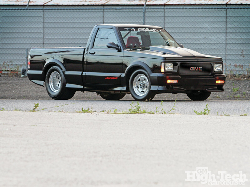 Black Gmc Syclone Truck