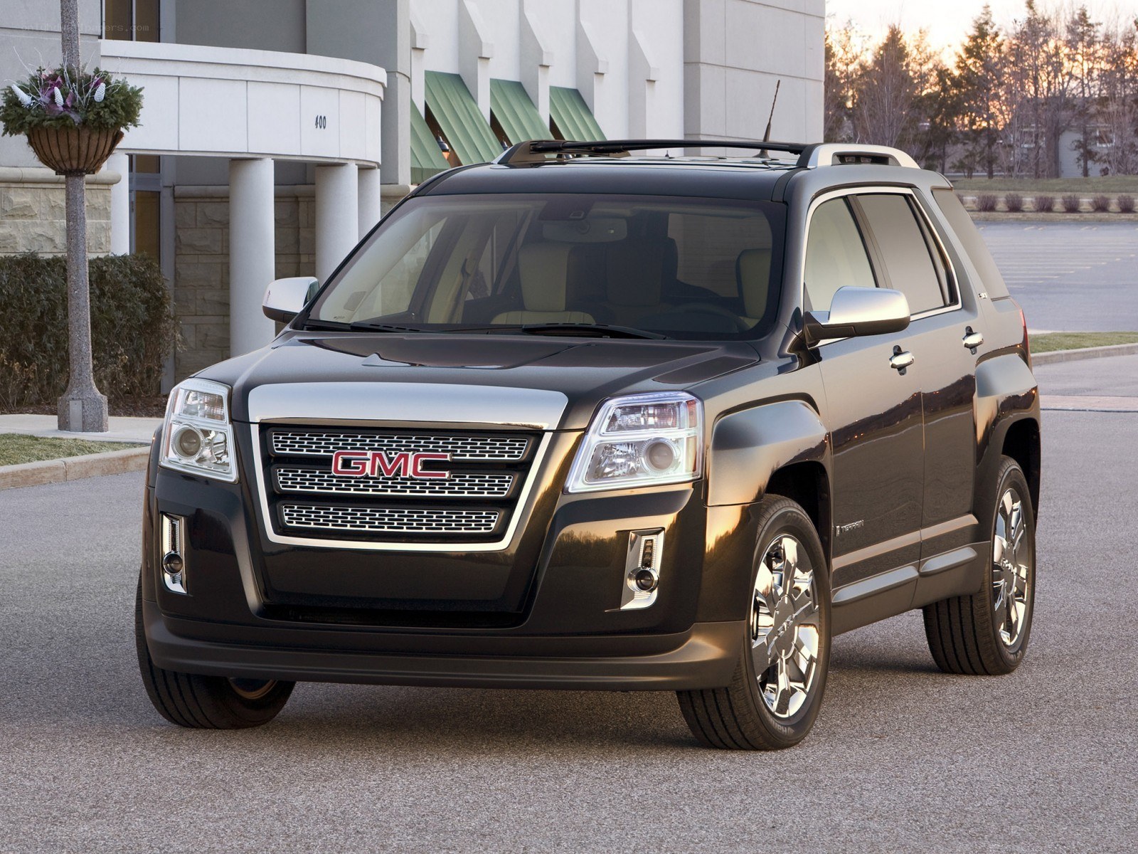 Black GMC Terrain SUV