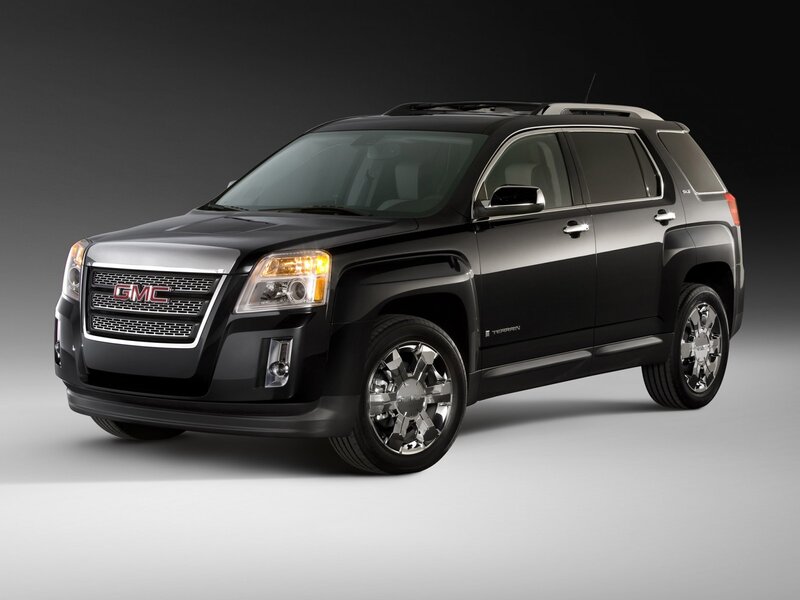 Black GMC Terrain SUV
