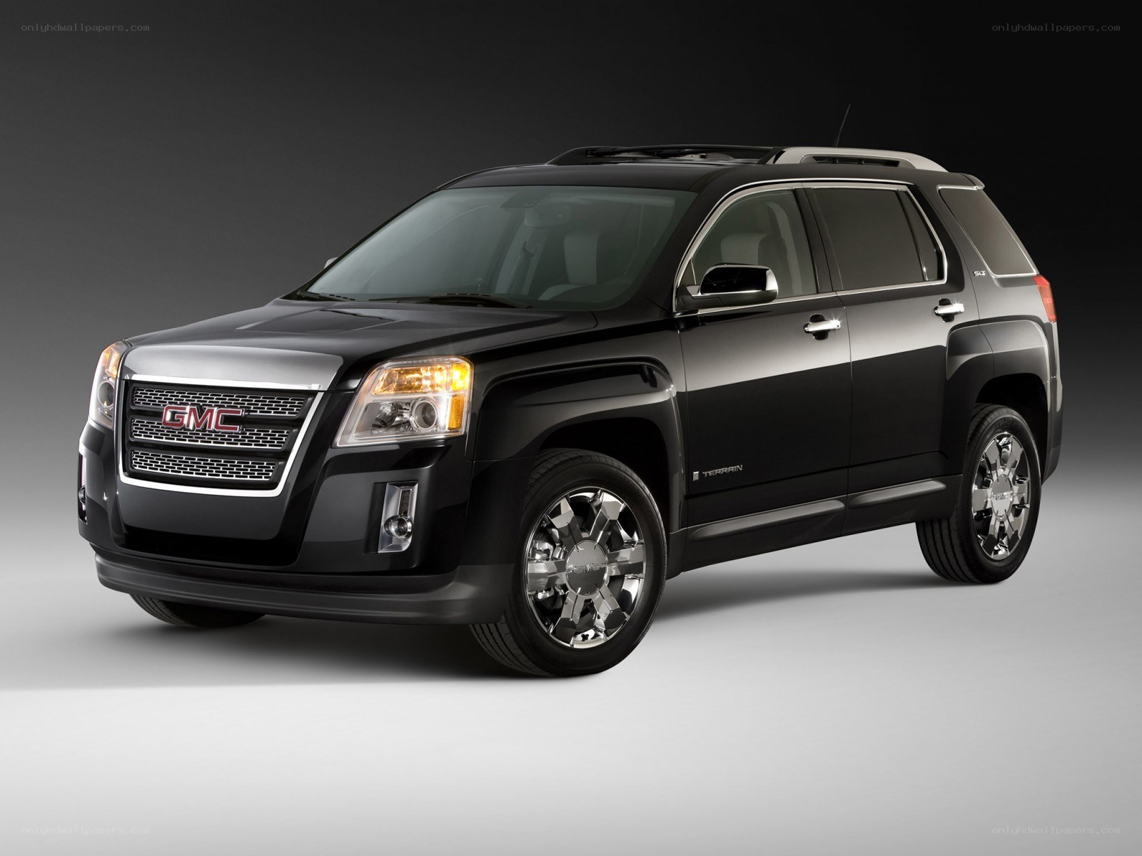 Black GMC Terrain SUV