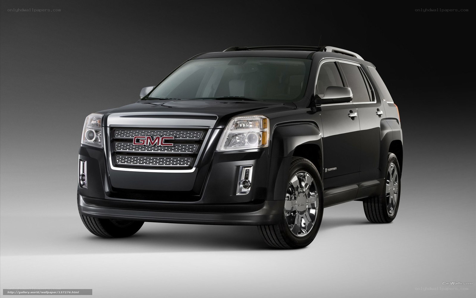 Black GMC Terrain SUV