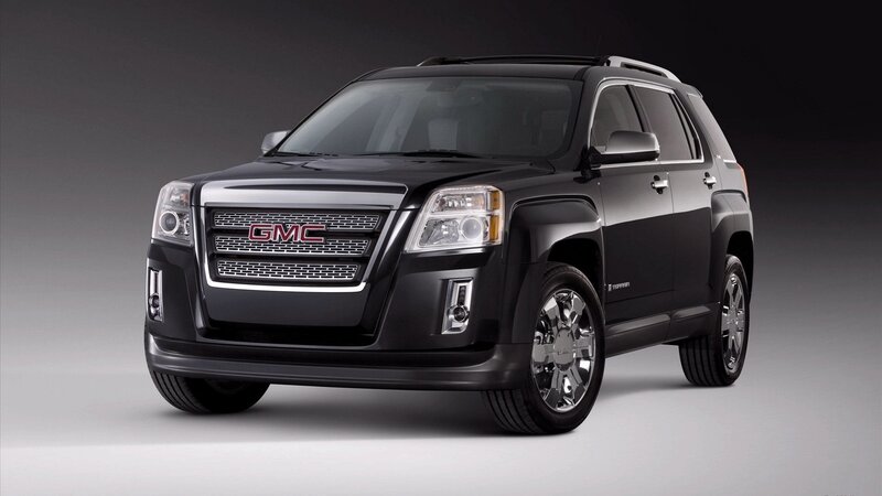 Black GMC Terrain SUV