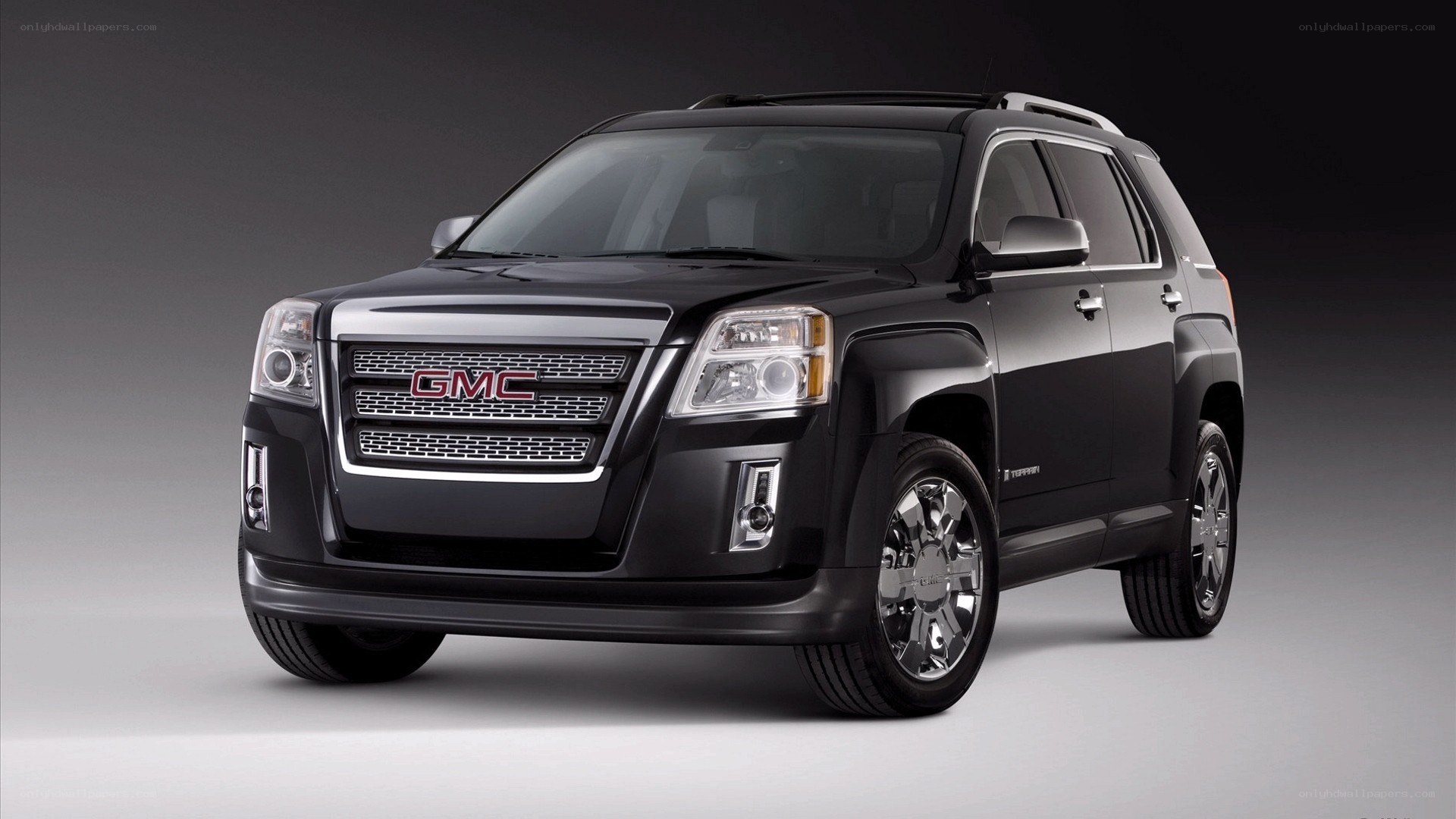 Black GMC Terrain SUV