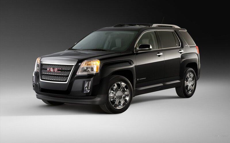 Black GMC Terrain SUV