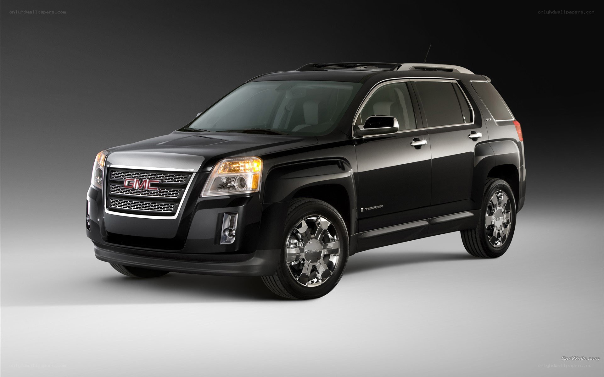 Black GMC Terrain SUV