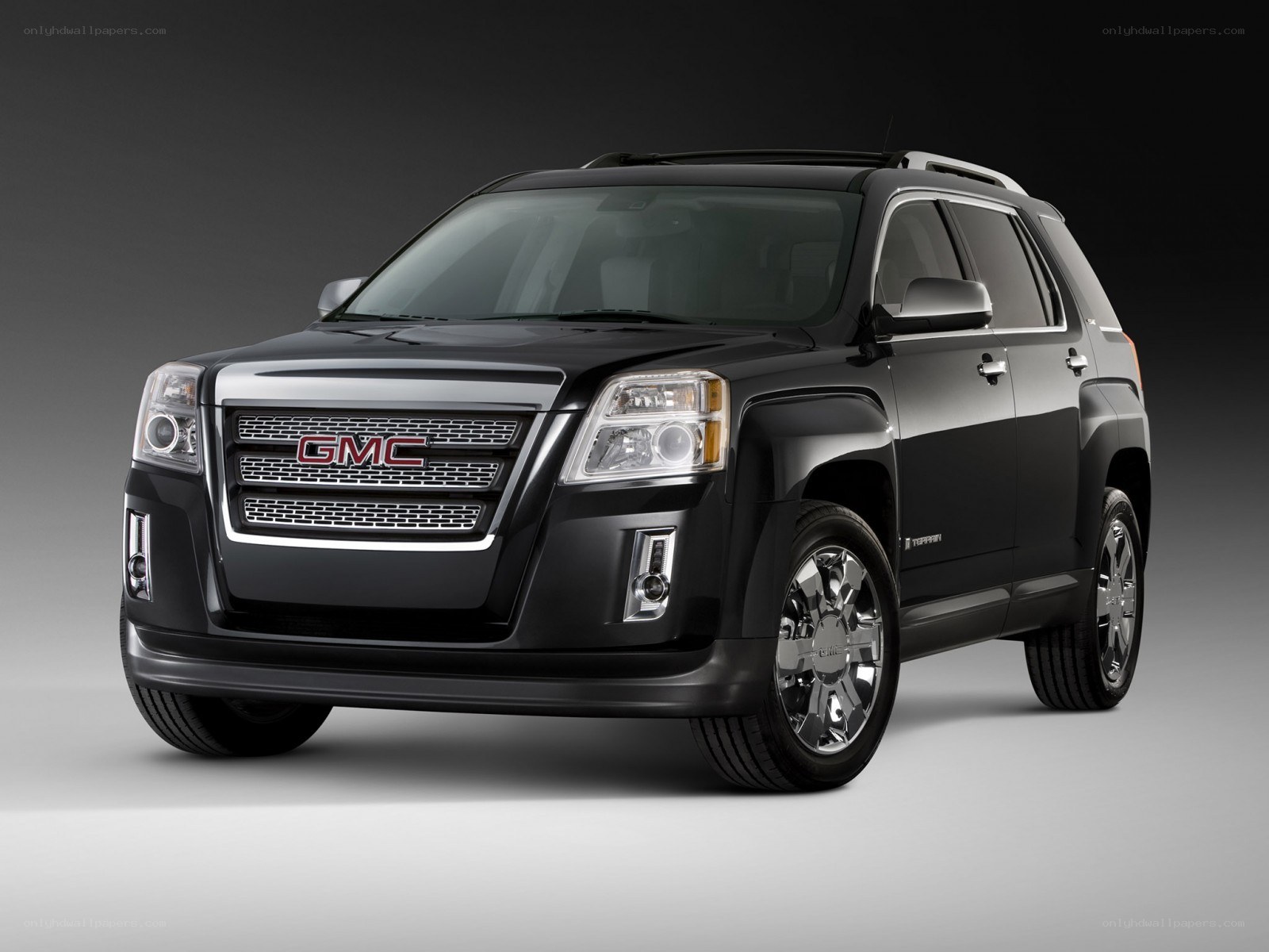 Black GMC Terrain SUV