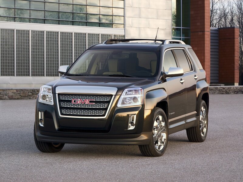 Black GMC Terrain SUV