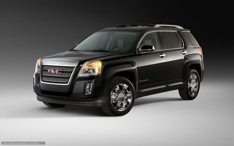 Black Gmc Terrain Suv — Dramatic