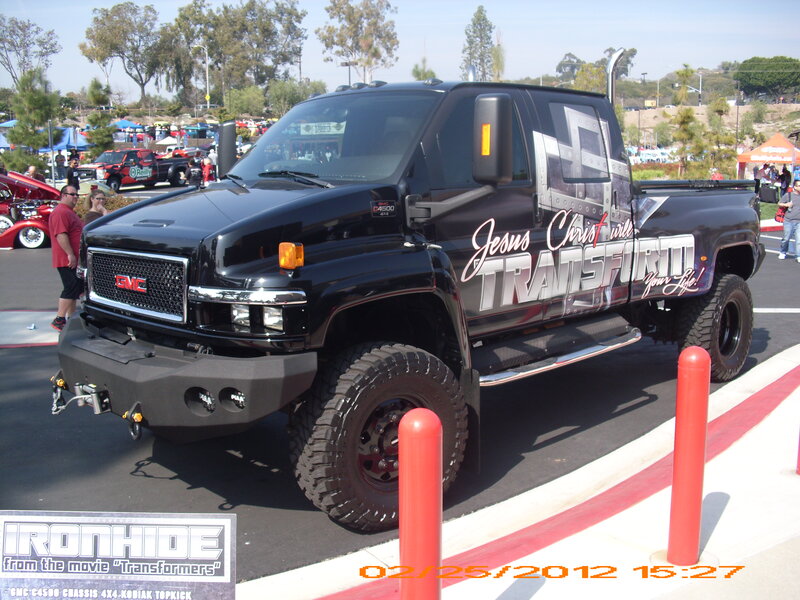 Black Gmc Truck — Outdoor