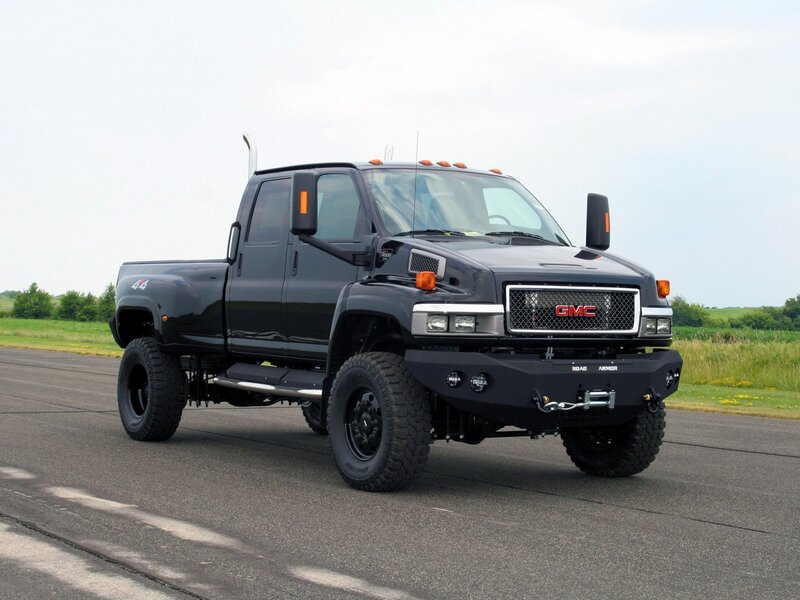 Black GMC Truck