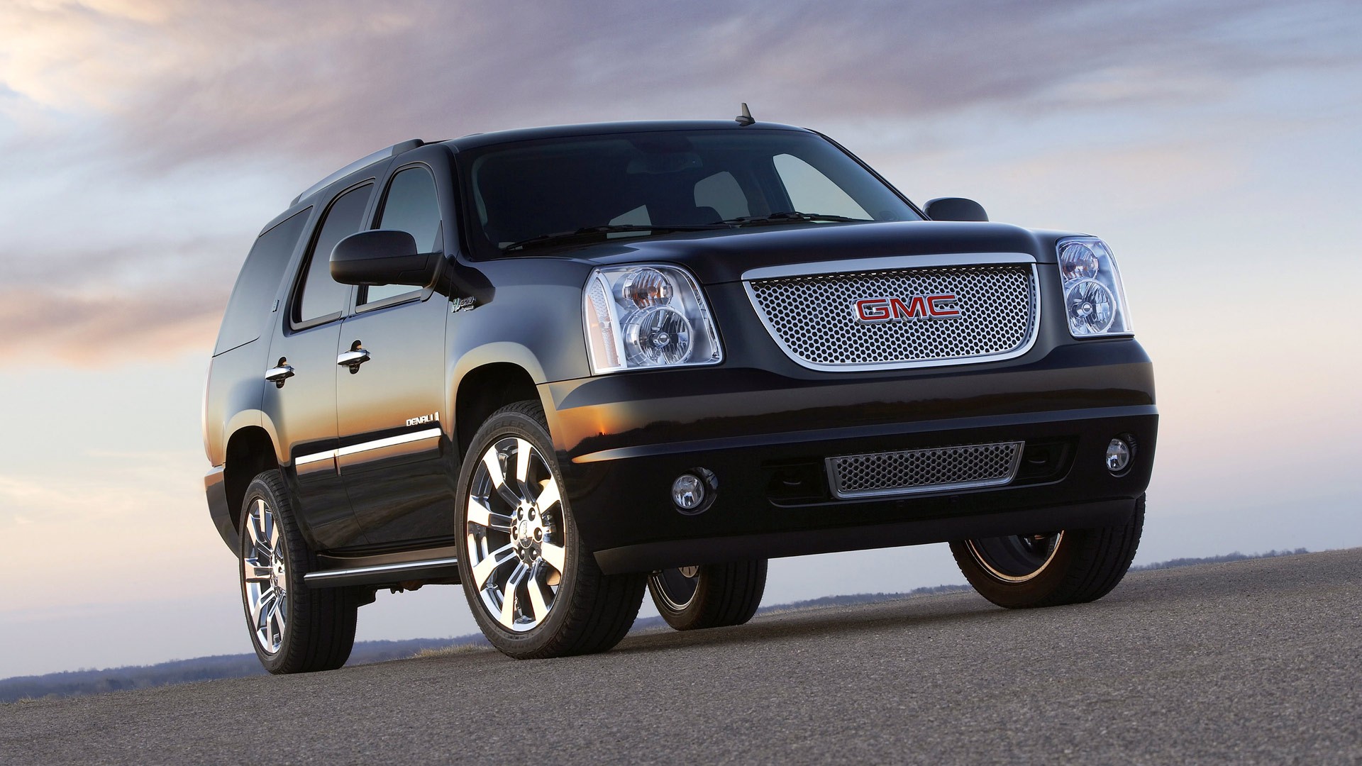 Black GMC Yukon SUV