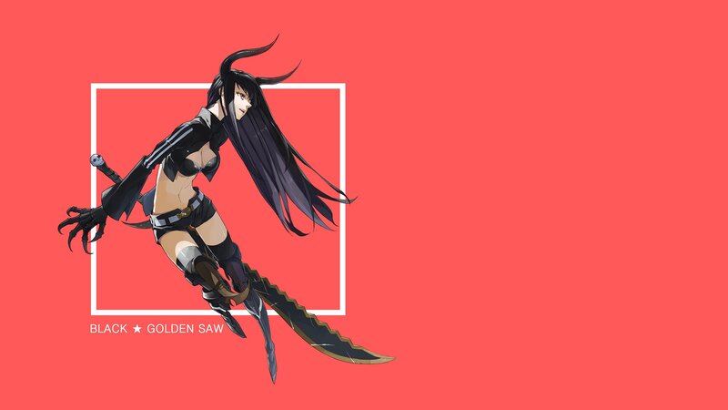 Black Golden Saw character art