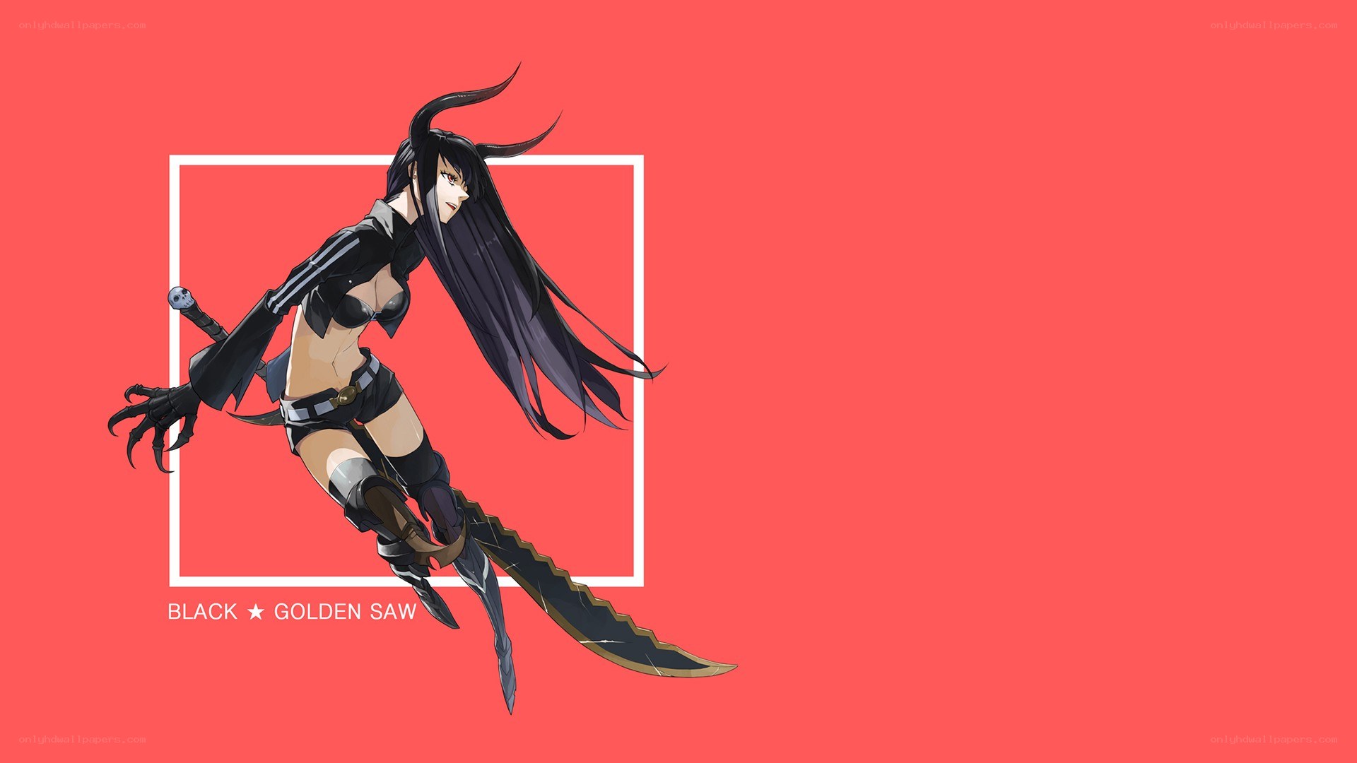 Black Golden Saw character art