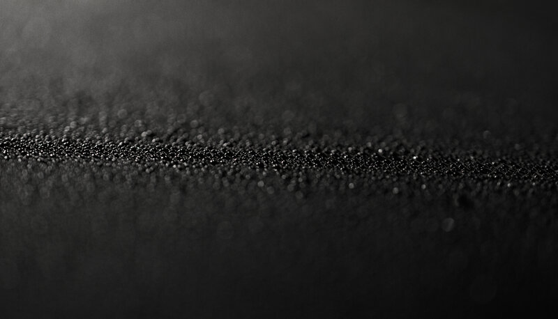 Black Granular Surface